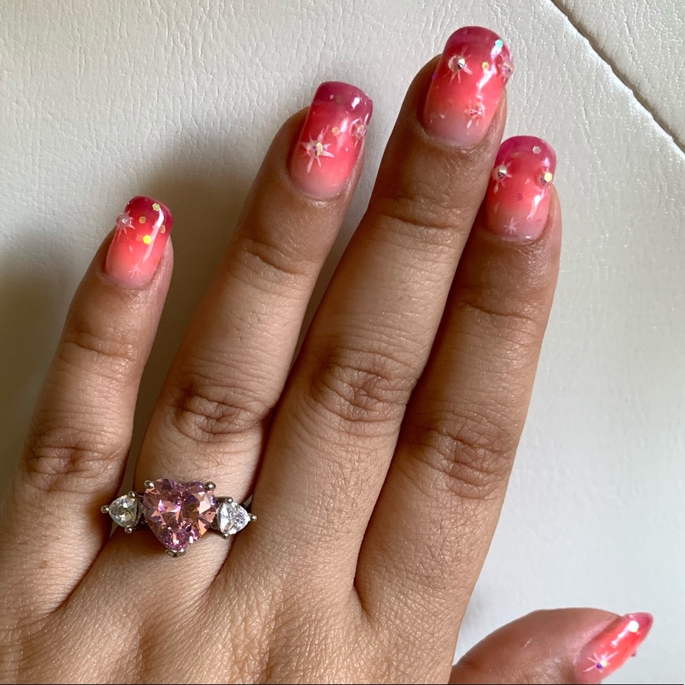 Pink Heart Ring - Picture 9 of 12